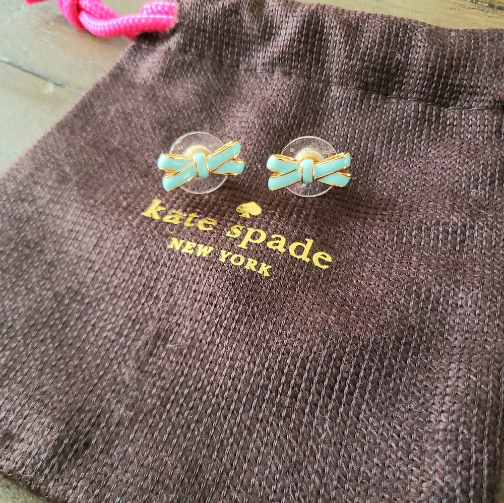 Kate Spade bow stud earrings